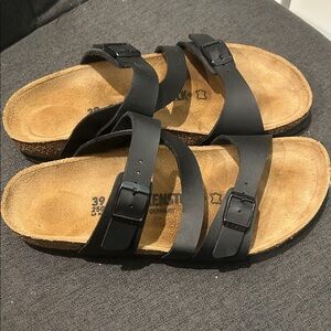 Birkenstock Black Triple Strap Sandals